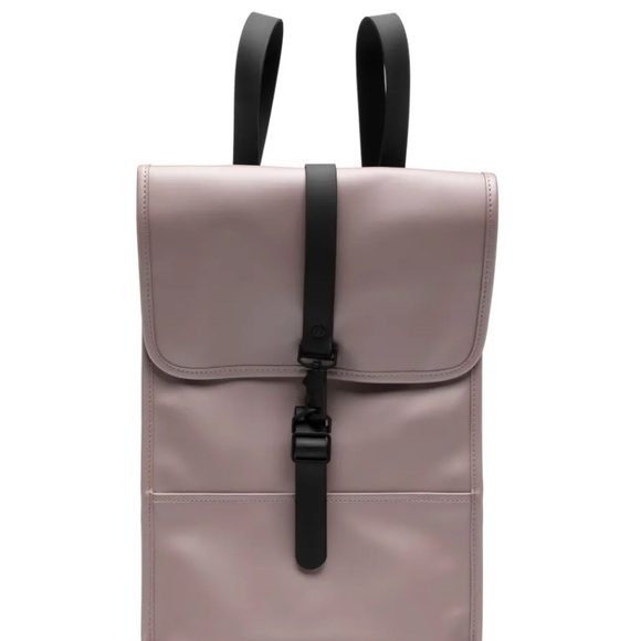 Stylish Waterproof Rains Pink Backpack - Picture 3 of 3